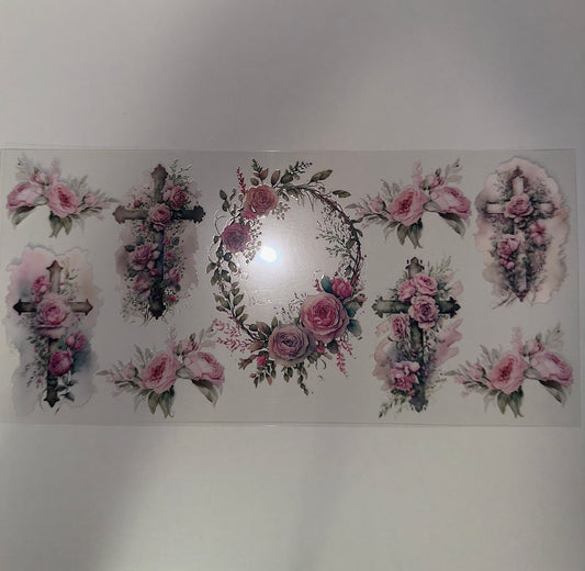 #404 - Florals & Crosses