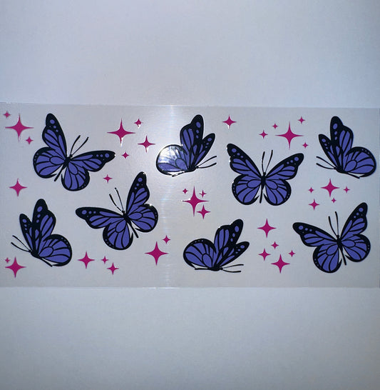 #430 - Purple Butterflies