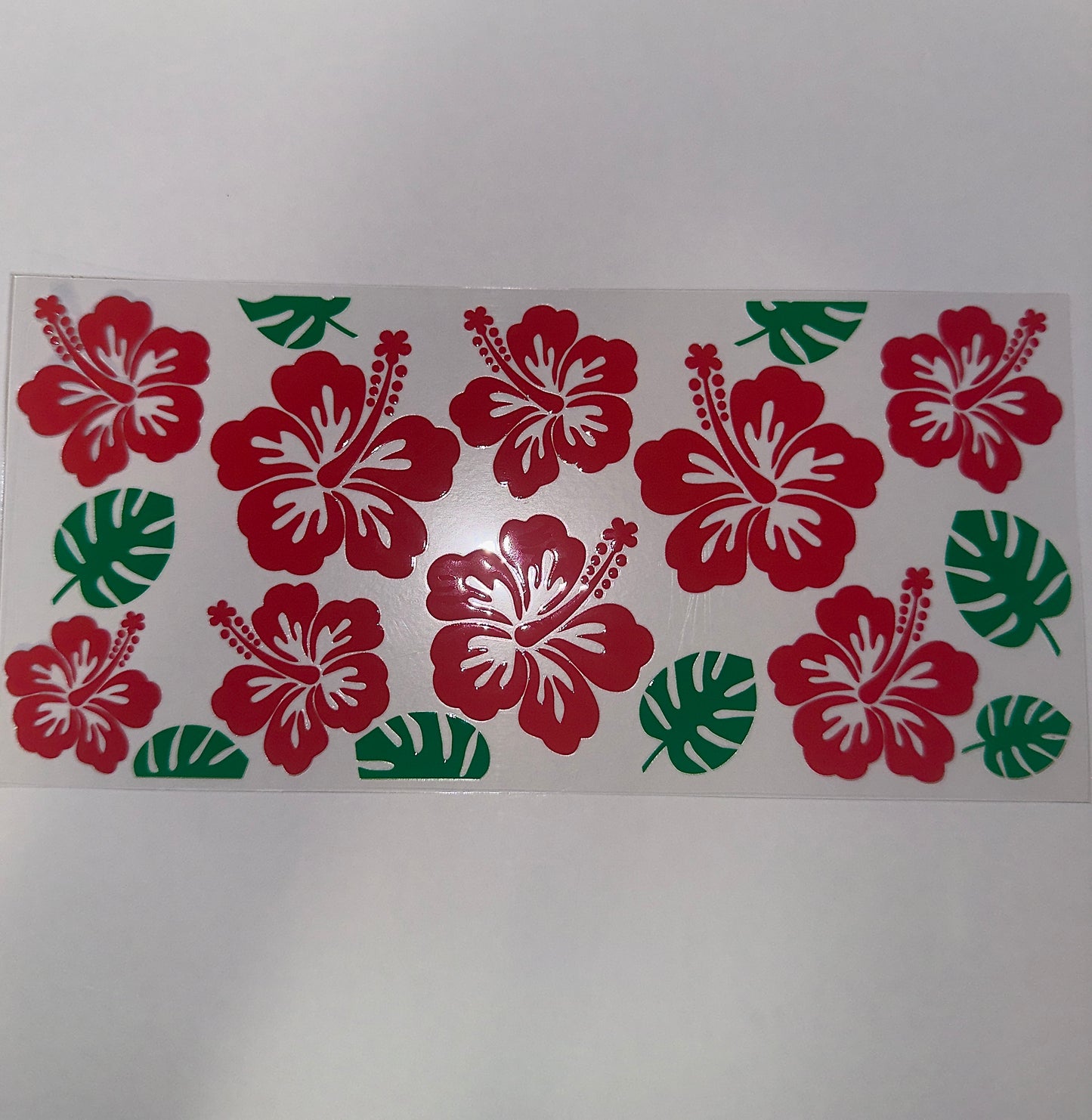 #449 - Hibiscus Flowers Red