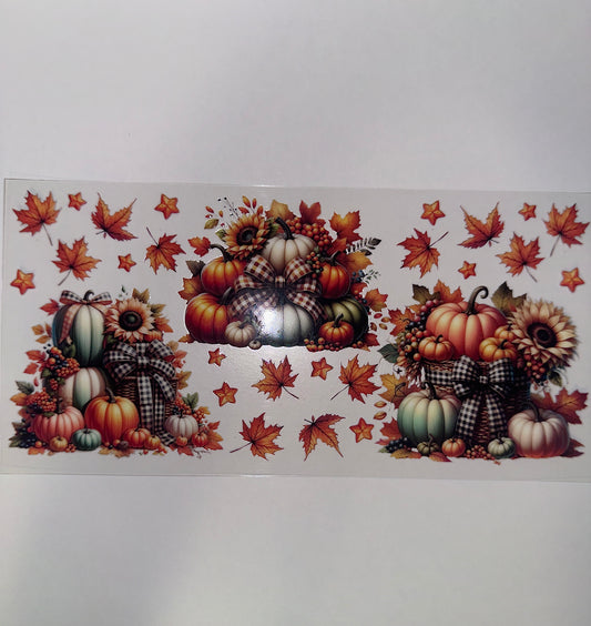 #455 - Pumpkins & Leaves