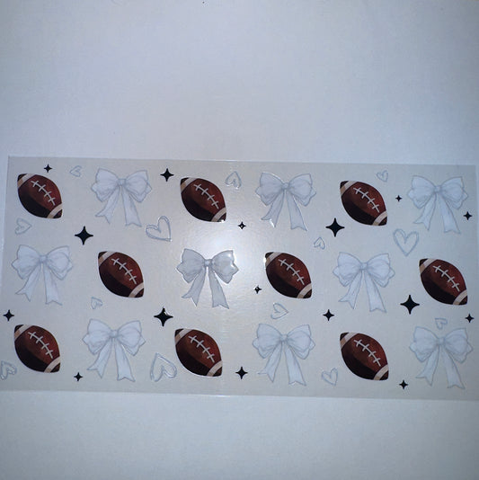 #477 - Footballs & White Bows
