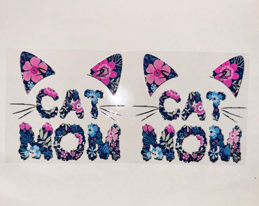 #510 - Cat Mom Florals