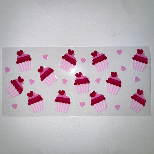 #661 - Heart Cupcakes