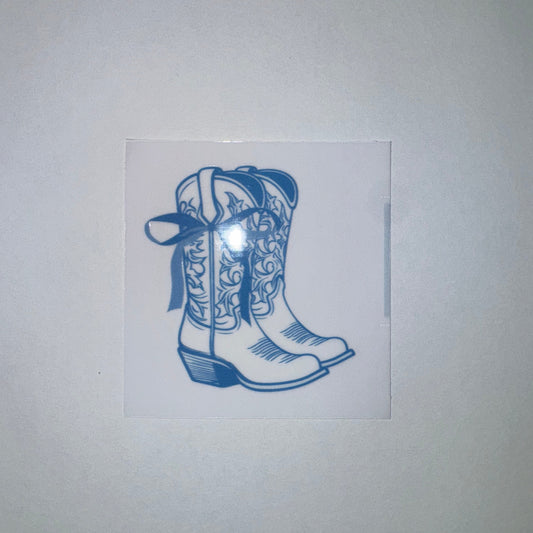 #54 - Blue Cowgirl Boots