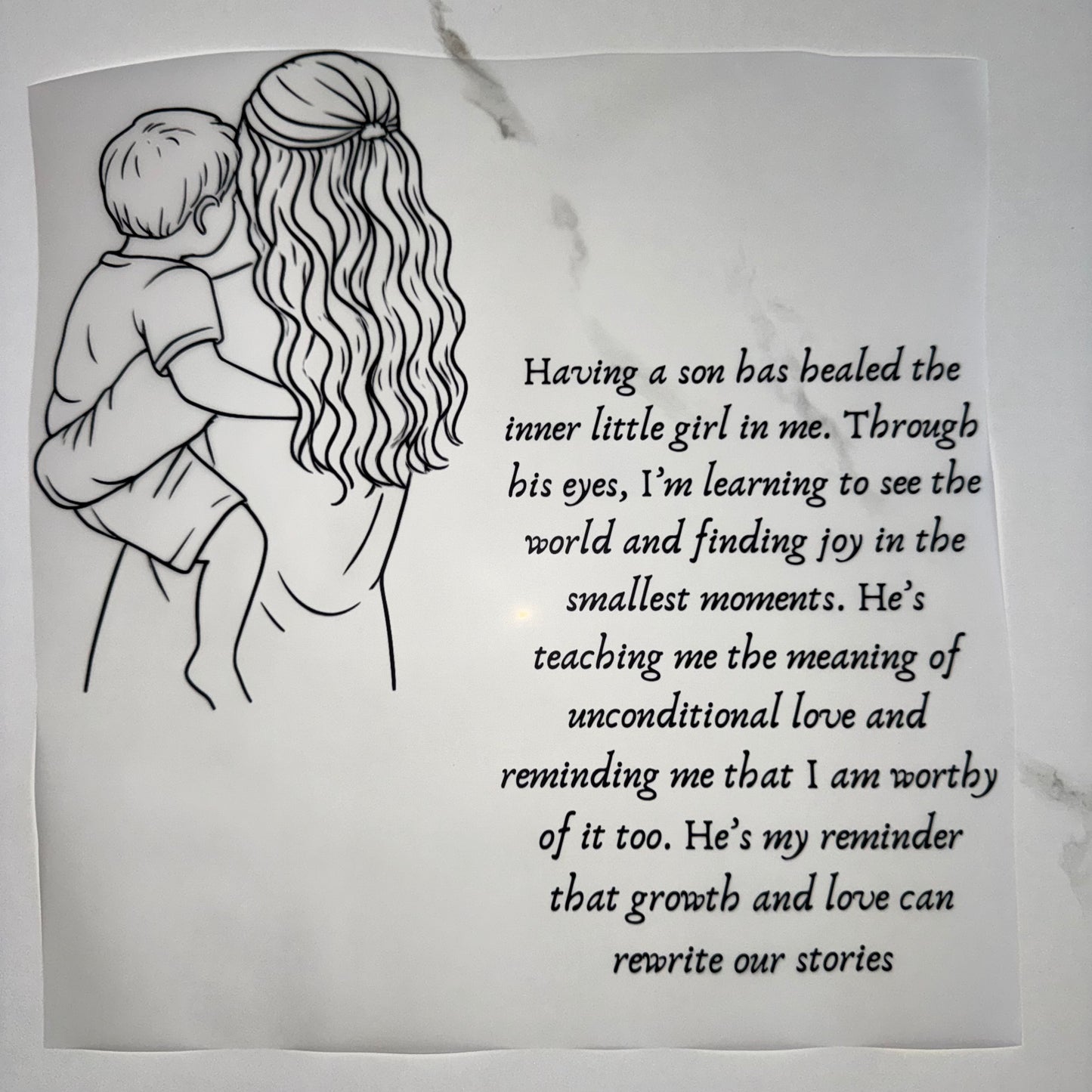 Bundle Print "Having A Son..."