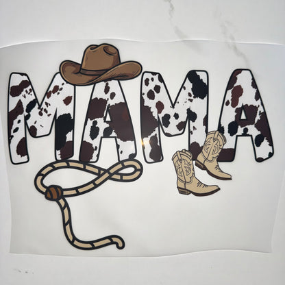 Mama Cow Print