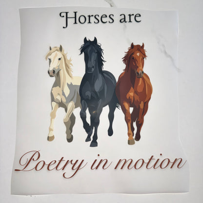Horses Are Poetry In Motion