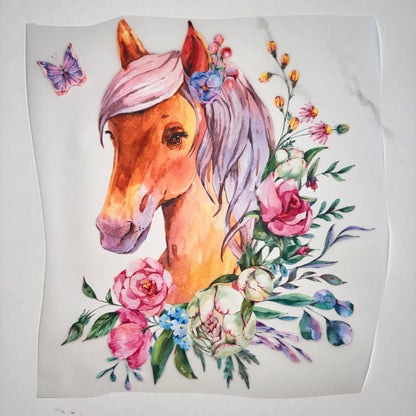 Floral Horse