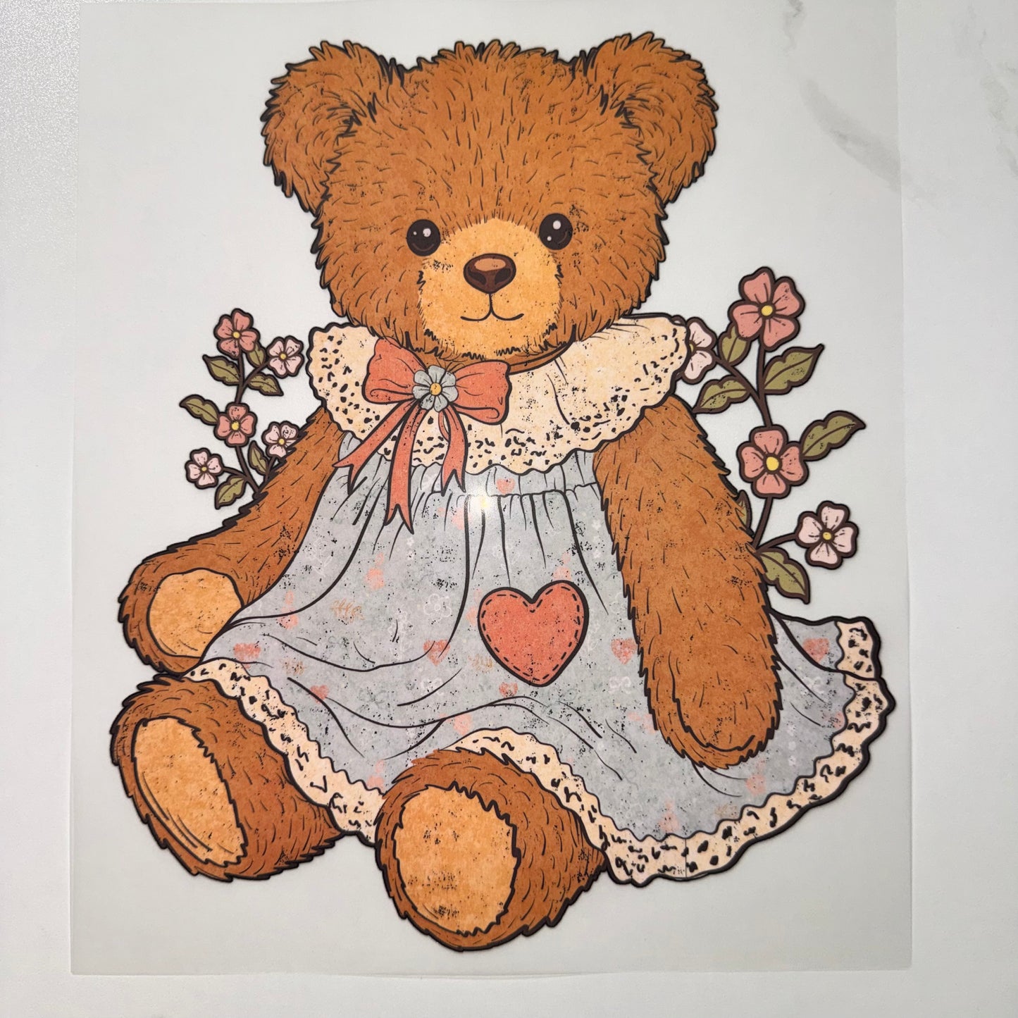Vintage Dress Bear