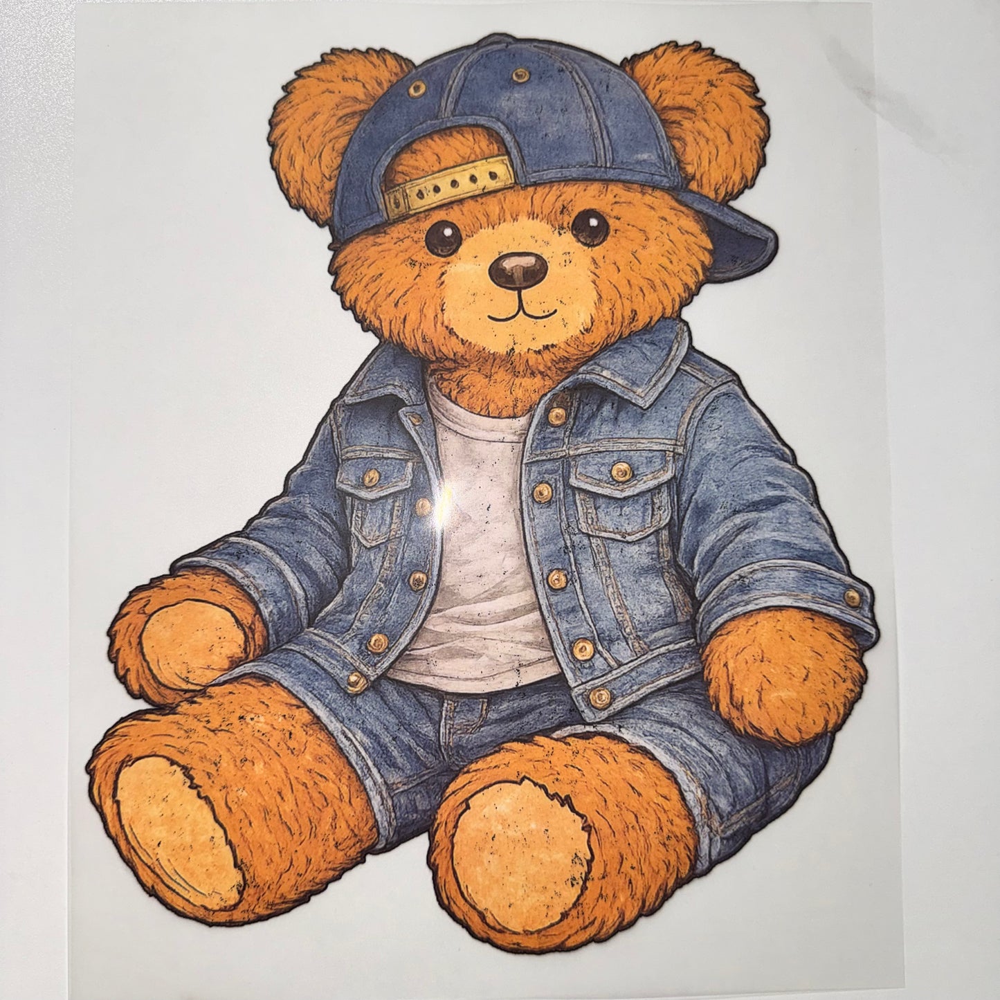 Vintage Denim Bear