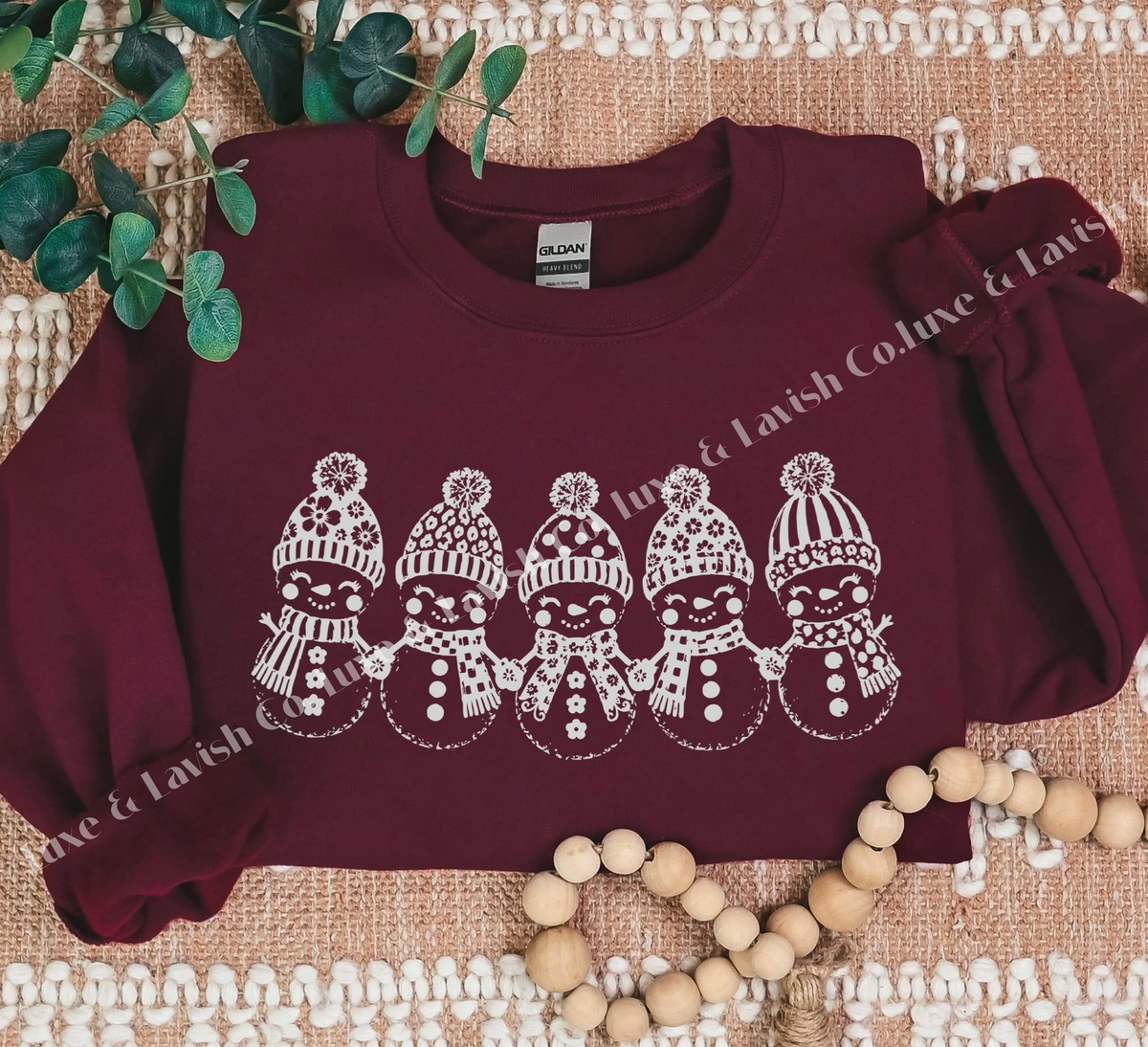 Metallic Snowman