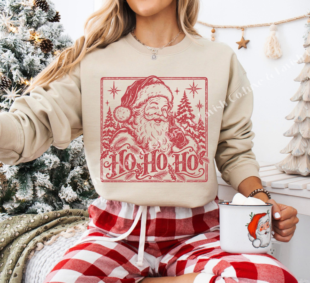 Red Santa Ho Ho Ho
